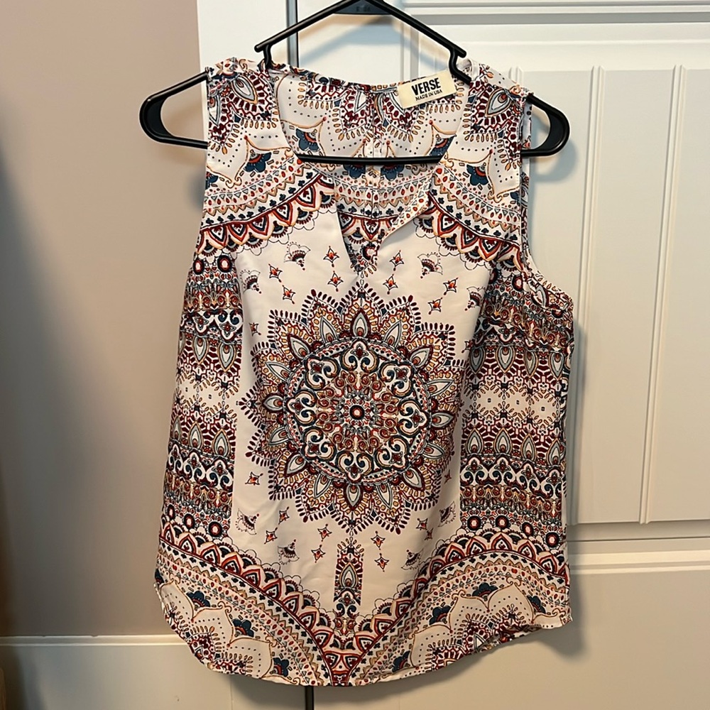 Stitch fix sleeveless blouse - size medium